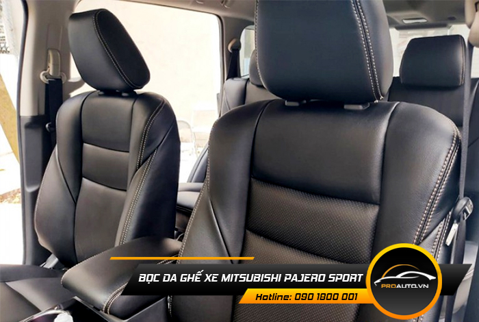 Lợi ích của bọc ghế da xe Mitsubishi Pajero Sport
