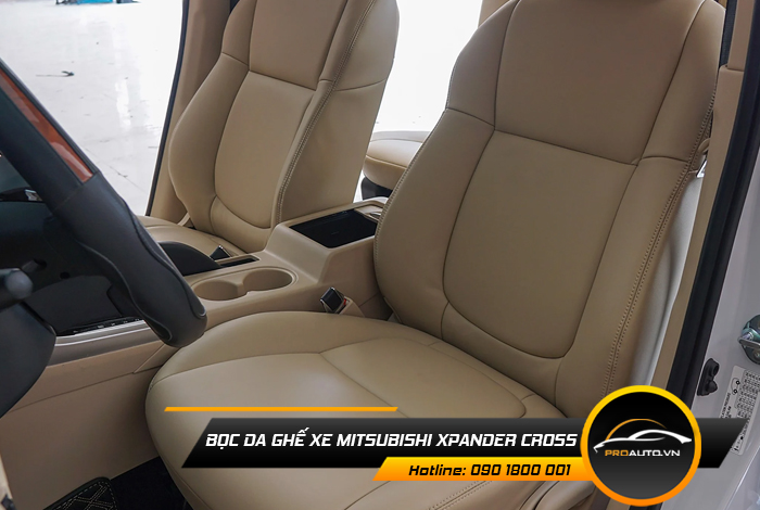Kinh nghiệm bọc ghế da ô tô Mitsubishi Xpander Cross 