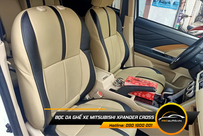 Cách bảo dưỡng ghế da xe hơi Mitsubishi Xpander Cross 
