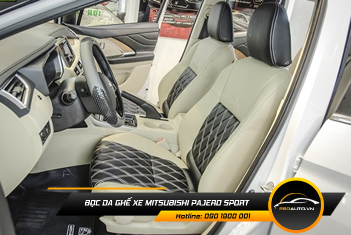 boc da ghe xe mitsubishi pajero sport
