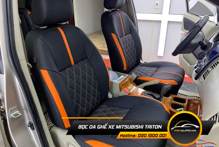 Tại sao phải bọc ghế da Mitsubishi Triton 