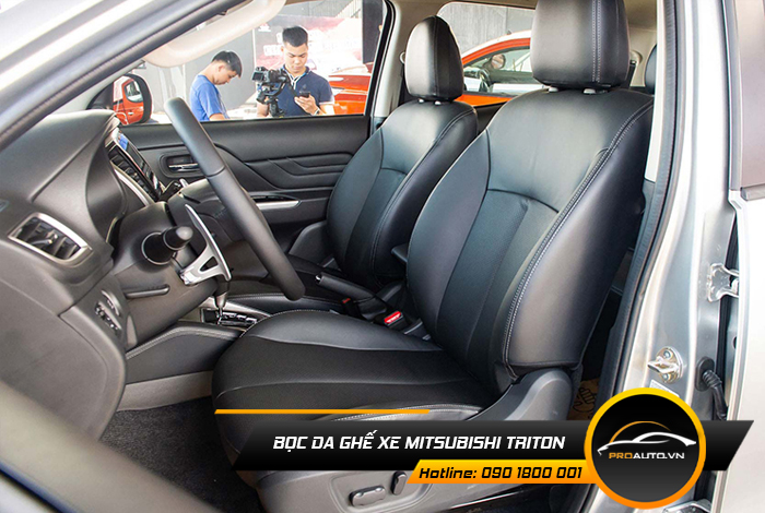 Lợi ích của bọc ghế da xe Mitsubishi Triton 