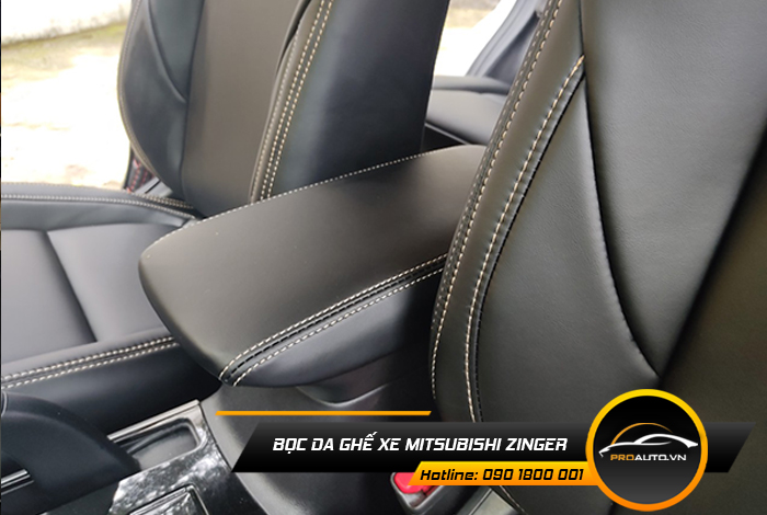 Cách bảo dưỡng ghế da xe hơi Mitsubishi Zinger 