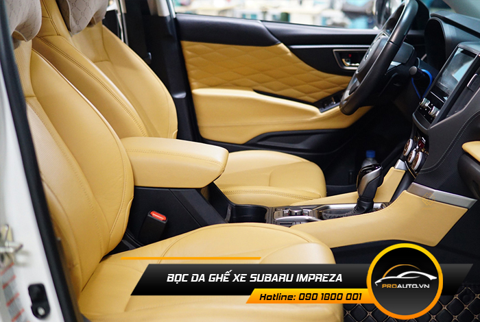 Tại sao phải bọc ghế da Subaru Impreza 