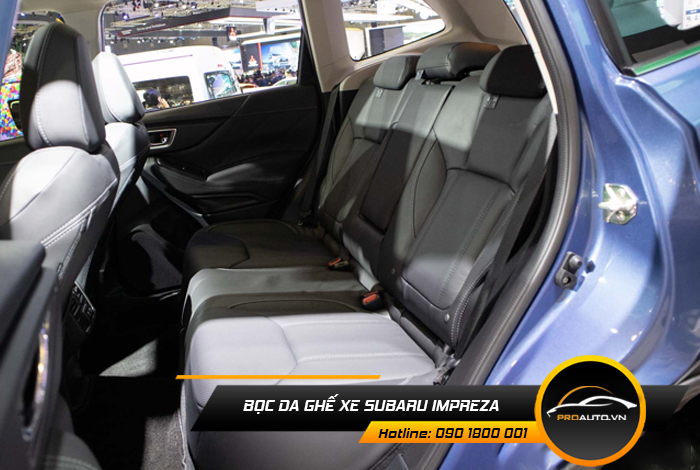 Các loại da bọc ghế xe Subaru Impreza 