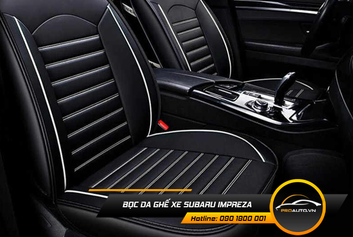 Kinh nghiệm bọc ghế da ô tô Subaru Impreza 
