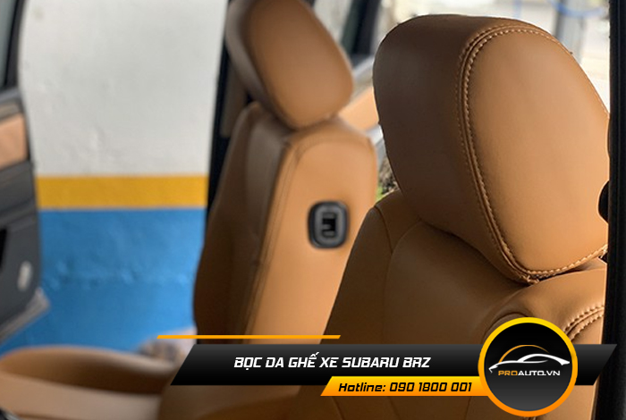 Tại sao phải bọc ghế da Subaru BRZ