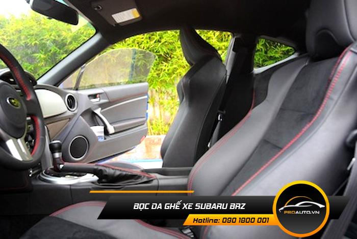 Kinh nghiệm bọc ghế da ô tô Subaru BRZ