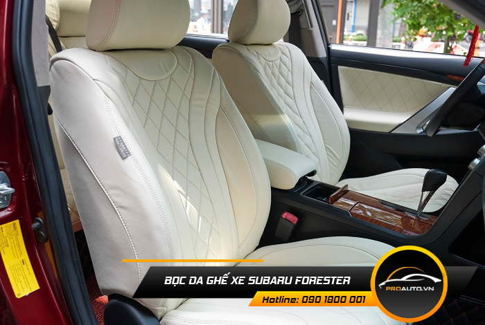 Tại sao phải bọc ghế da Subaru Forester