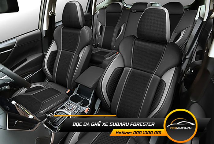 Các loại da bọc ghế xe Subaru Forester