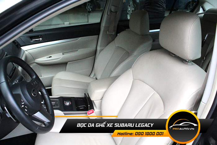 Lợi ích của bọc ghế da xe Subaru Legacy 