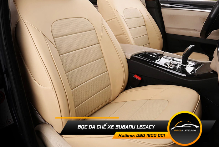 Các loại da bọc ghế xe Subaru Legacy 