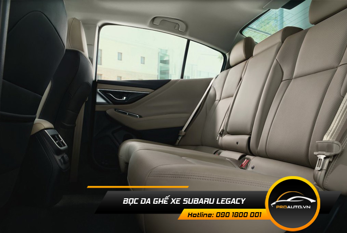 Cách bọc ghế da Subaru Legacy 