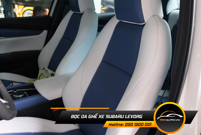 Các loại da bọc ghế xe Subaru Levorg