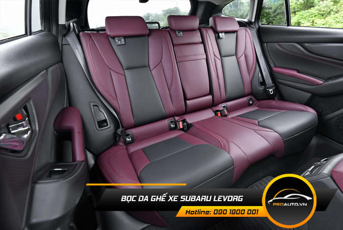 Chọn màu sắc bọc ghế da  Subaru Levorg