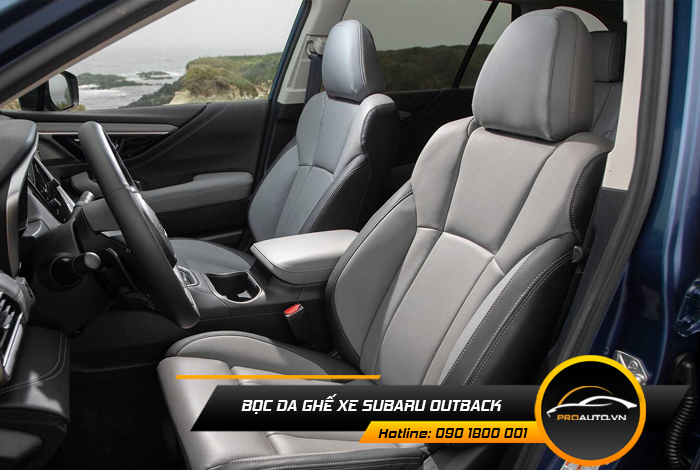 Cách bảo dưỡng ghế da xe hơi Subaru Outback