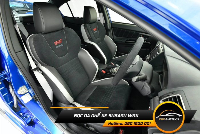 Cách bọc ghế da Subaru WRX 