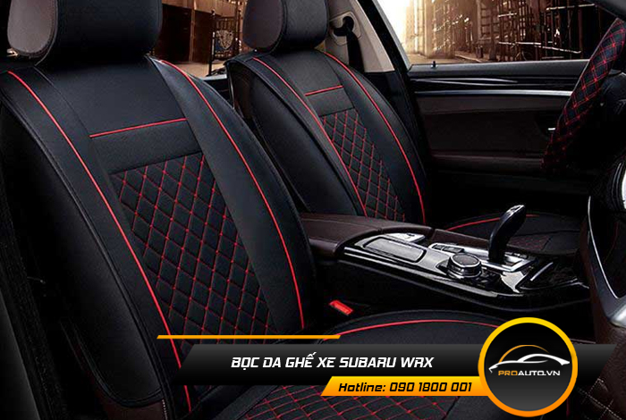 Kinh nghiệm bọc ghế da ô tô Subaru WRX 