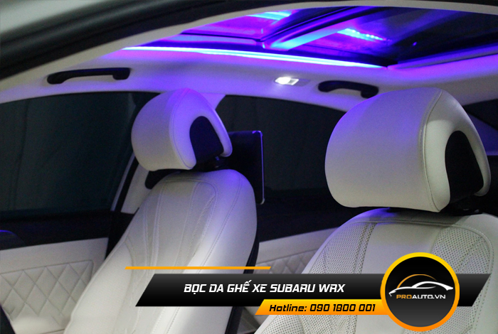 Tại sao phải bọc ghế da Subaru WRX 