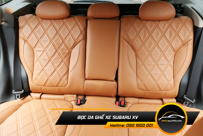 Cách bảo dưỡng ghế da xe hơi Subaru XV