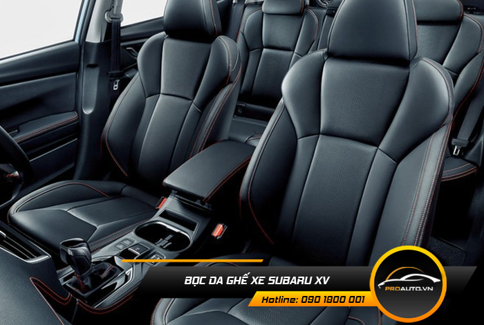 Chọn màu sắc bọc ghế da  Subaru XV