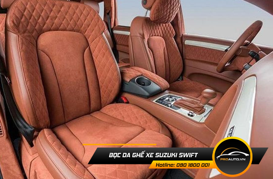 Tại sao phải bọc ghế da Suzuki Swift