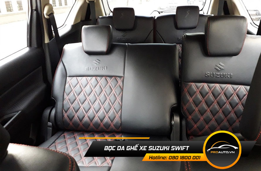 Cách bọc ghế da Suzuki Swift