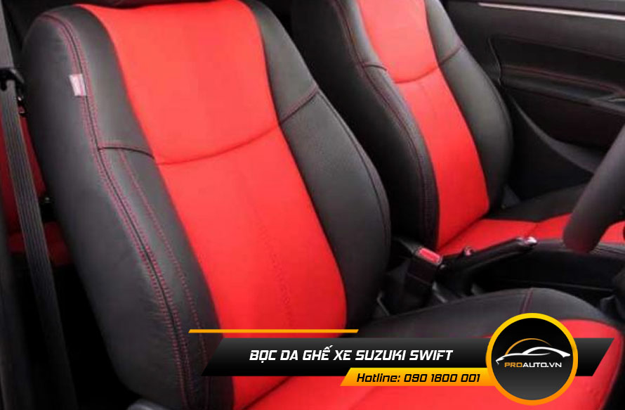 Bảng giá bọc ghế da ô tô Suzuki Swift 2021