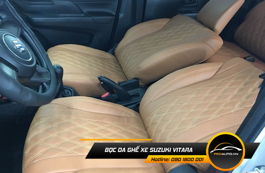 Các loại da bọc ghế da Suzuki Vitara