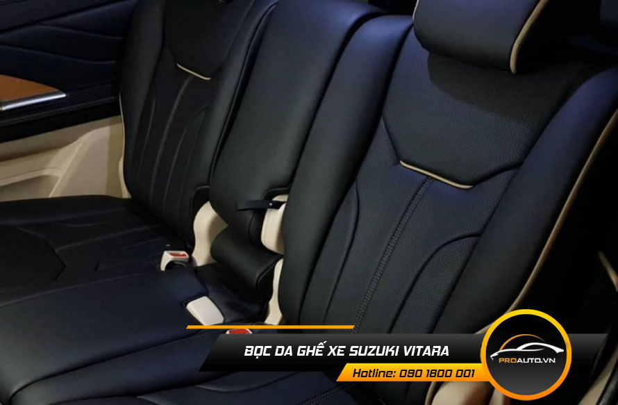 Cách bọc ghế da Suzuki Vitara