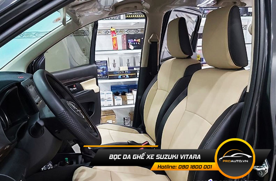 Tại sao phải bọc ghế da Suzuki Vitara