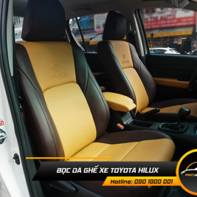 Bọc Da Xe Toyota Hilux