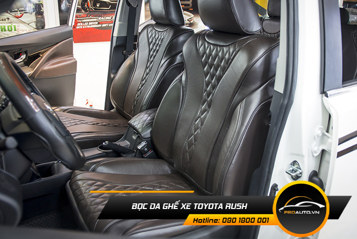 Các loại da bọc ghế xe xe Toyota Rush