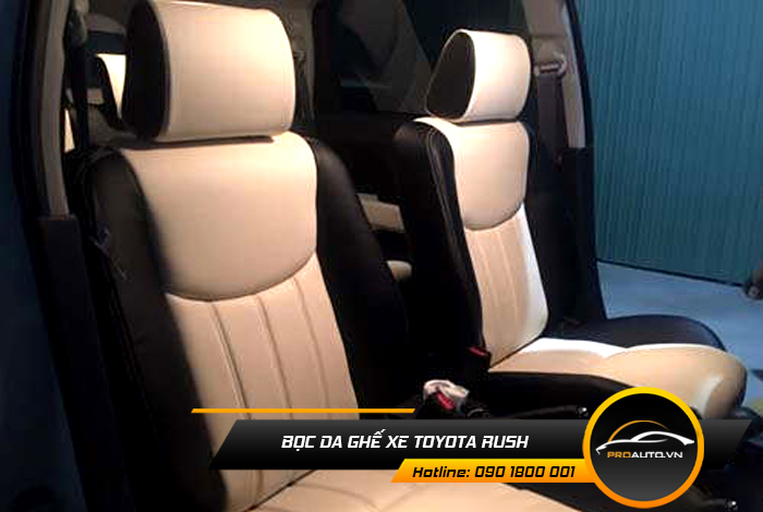 Cách bảo dưỡng ghế da xe hơi Toyota Rush