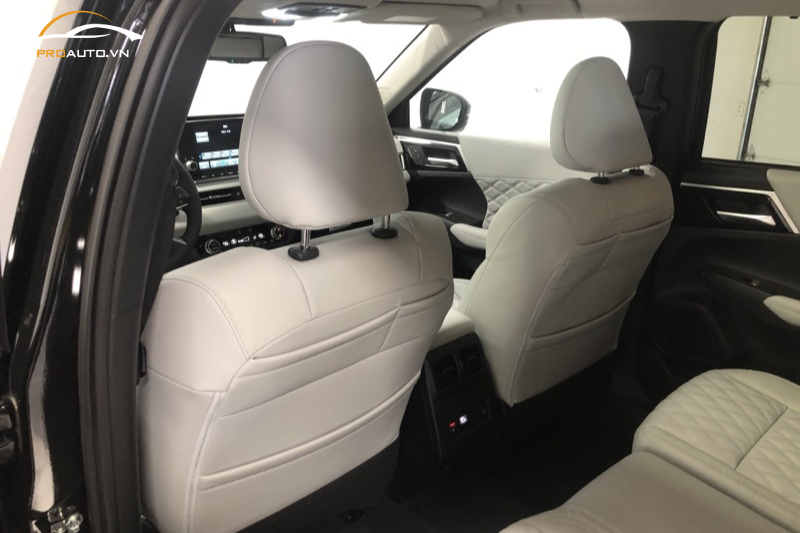 Bọc da lộn cột A, B, C, D xe Mitsubishi Outlander Sport