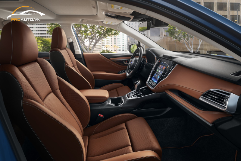 Bọc da lộn cột A, B, C, D xe Subaru Legacy