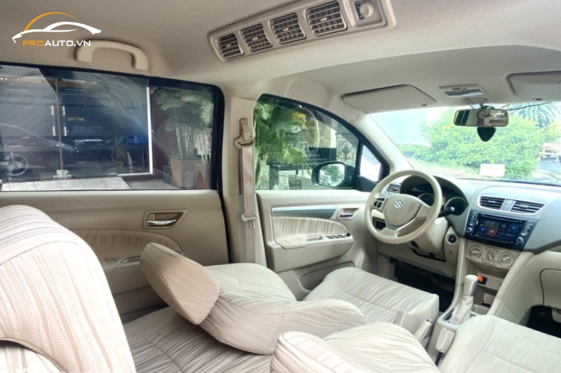 Bọc da lộn cột A, B, C, D xe Suzuki Ertiga