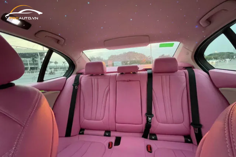 Bọc da lộn cột A, B, C, D xe Vinfast Lux A2.0
