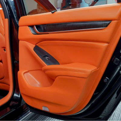 Bọc da tapi cửa - Đổi màu nội thất xe Honda Accord
