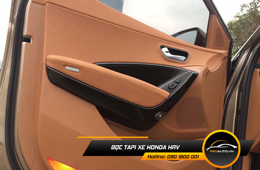 Bọc da tapi cửa xe HRV