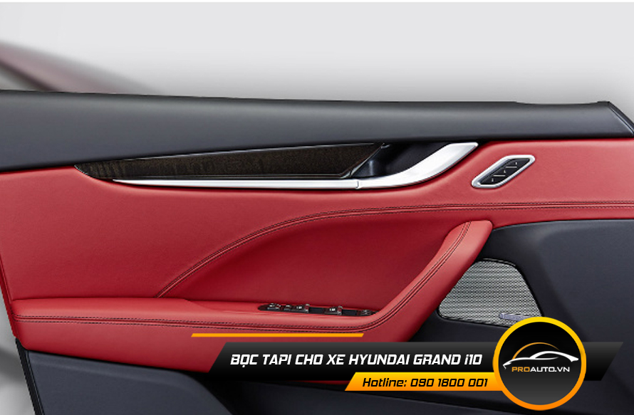Bọc da tapi cửa Hyundai Grand i10