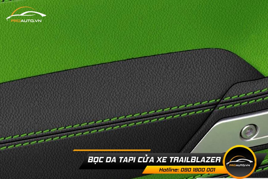 Bọc da tappi cửa xe Trailblazer