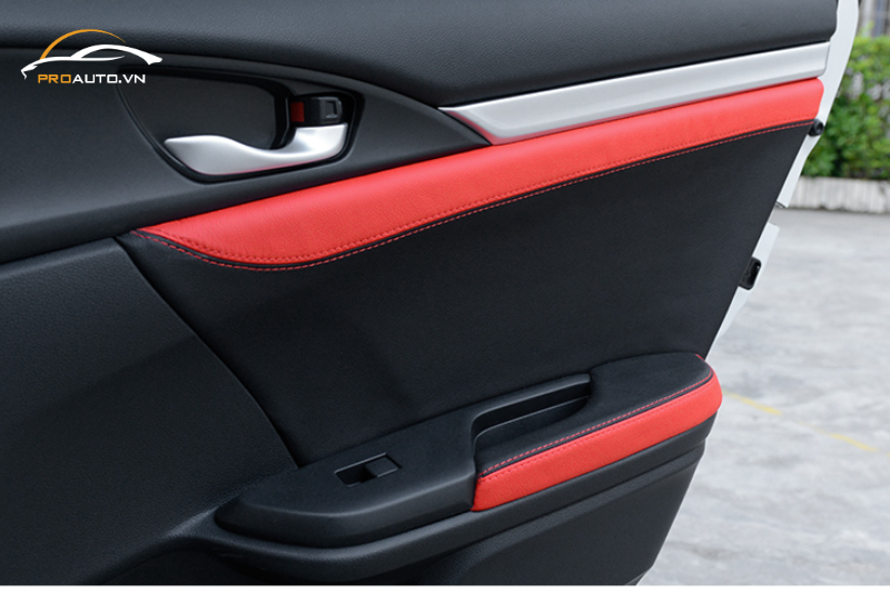 Bọc da tapi cửa xe Honda City