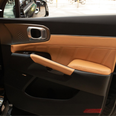 Bọc da tapi cửa xe Kia Soluto