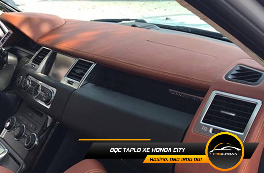 Bọc da taplo xe City