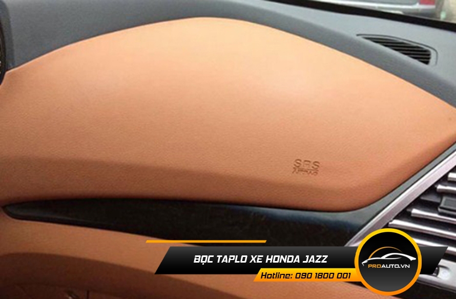 Bọc da taplo xe Jazz