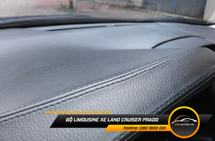 Bọc da taplo xe Land Cruiser Prado