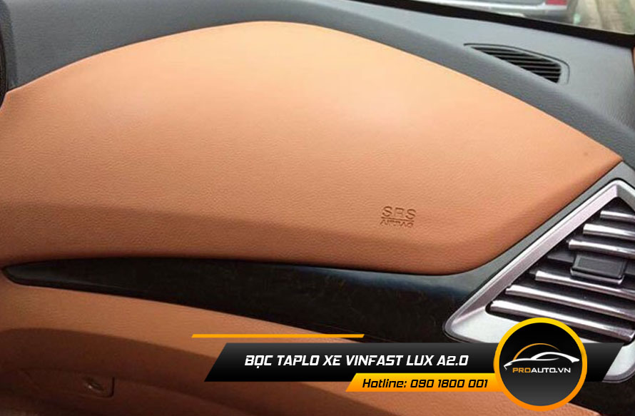 Bọc da taplo xe Vinfast Lux A2.0