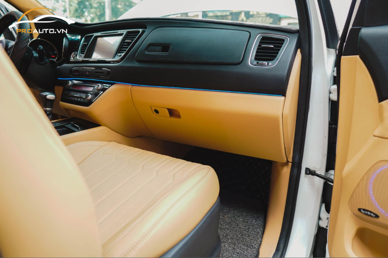 Bọc da taplo xe Chevrolet Aveo