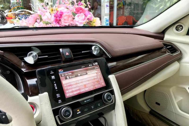 Bọc da taplo xe Honda Civic